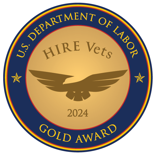 SPA Awarded HIRE Vets Gold Medallion Seven Years in a Row